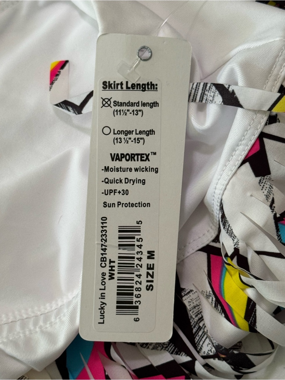 Lucky In Love Fringe Tennis Skirt NWT - Picture 8 of 11
